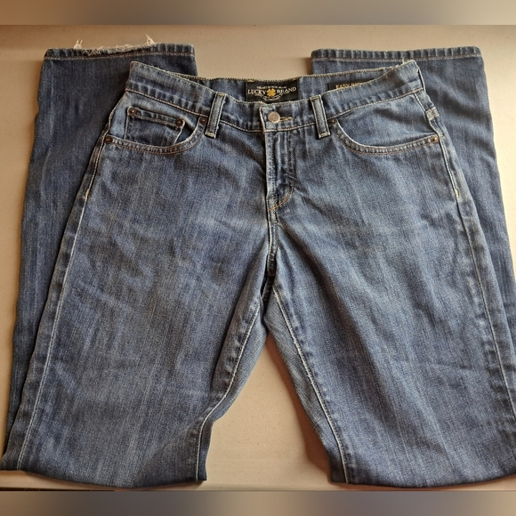 Lucky Brand Blue Jeans The Art Of The Blue Jean Size 6/28 - Picture 3 of 15